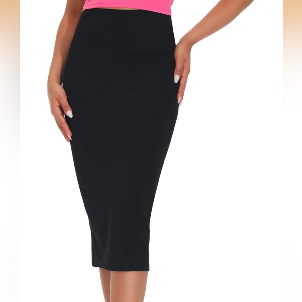 3/$30 Elegant Black Pencil Skirt